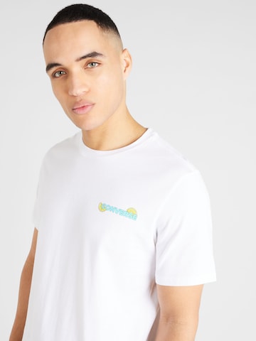 CONVERSE Bluser & t-shirts 'HOW TO LEMONADE' i hvid