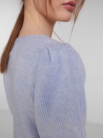 PIECES Knit cardigan 'Jennifer' in Blue