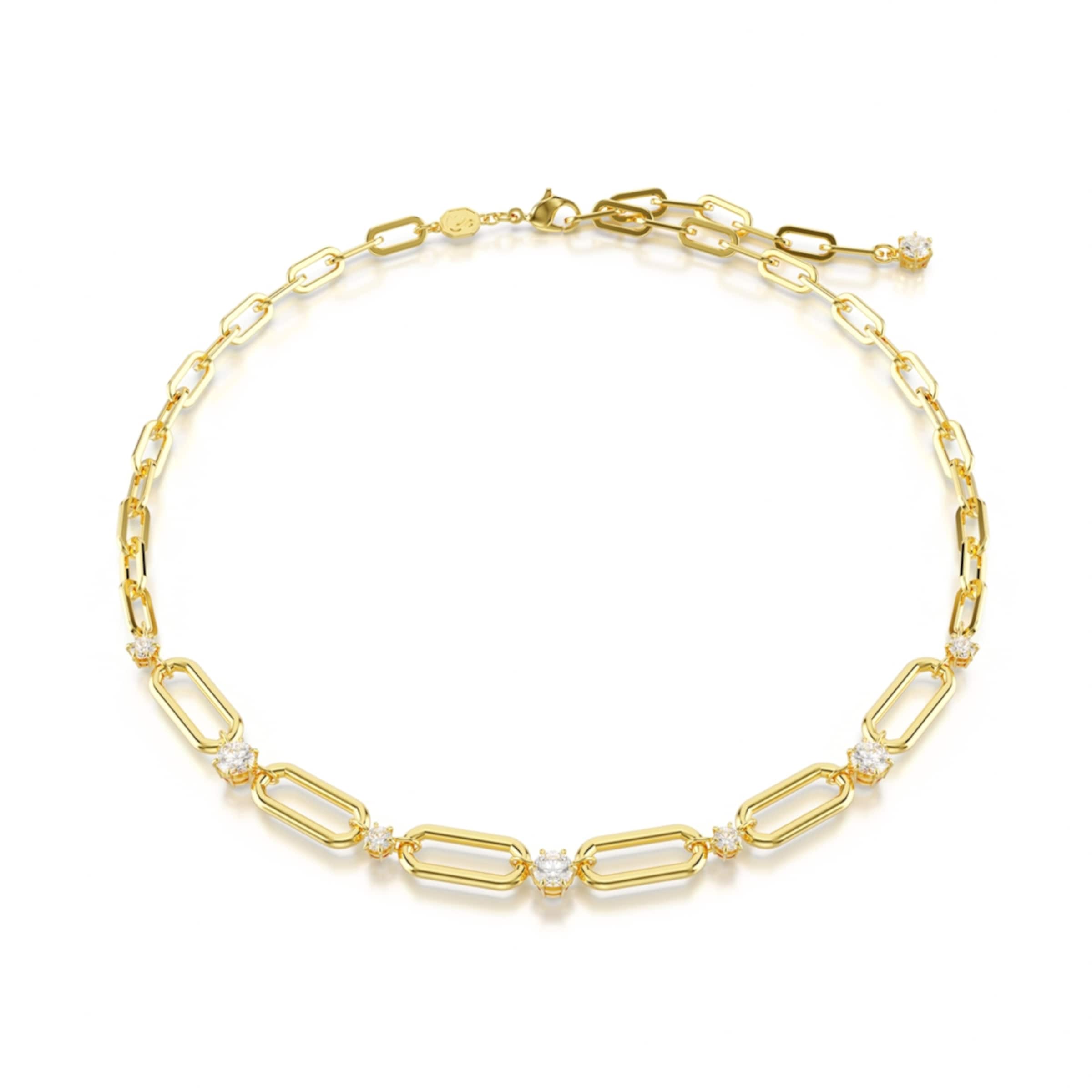 Swarovski Kette in Gold: Vorderseite