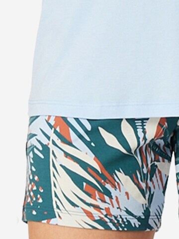 SCHIESSER Pajama 'Modern Nightwear' in Blue