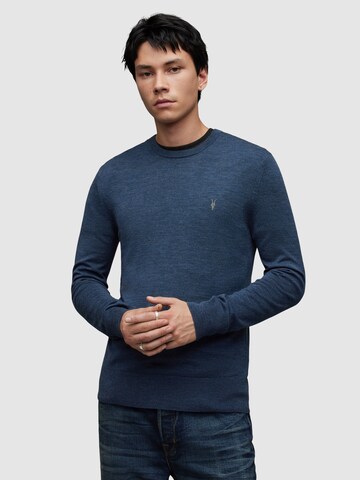 AllSaints - Pullover em azul: frente