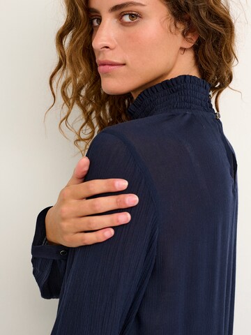 Camicia da donna 'Trine' di Kaffe in blu