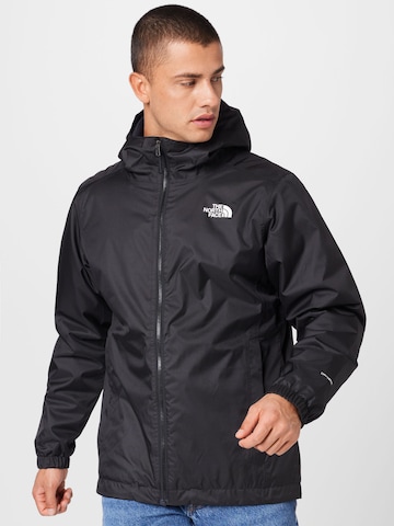 THE NORTH FACE Klasický střih Sportovní bunda 'Quest' – černá: přední strana