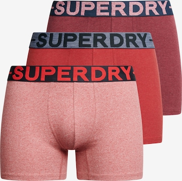 Superdry & Co Boxer shorts in Red: front