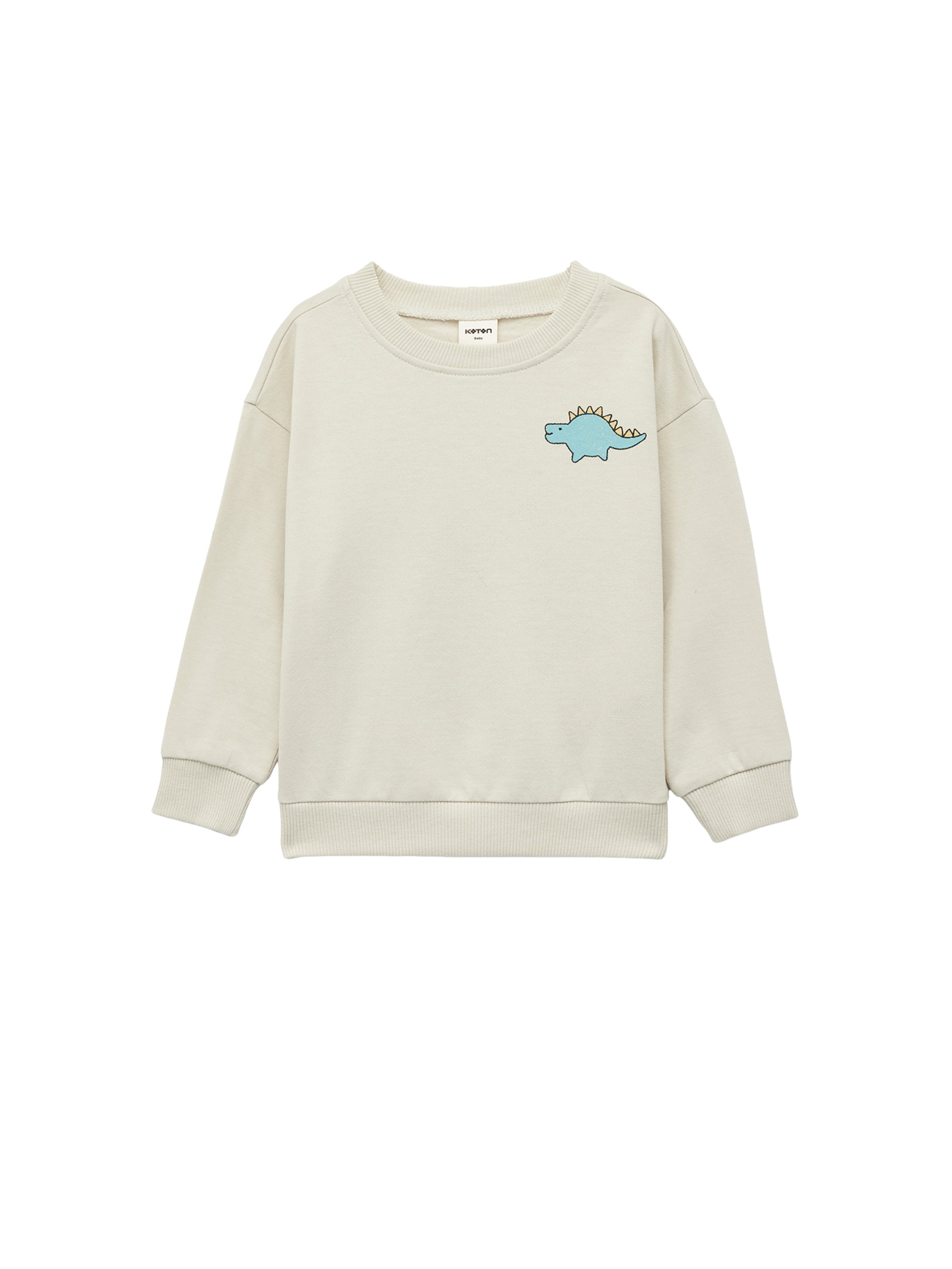 Koton Sweatshirt in Beige: Vorderseite