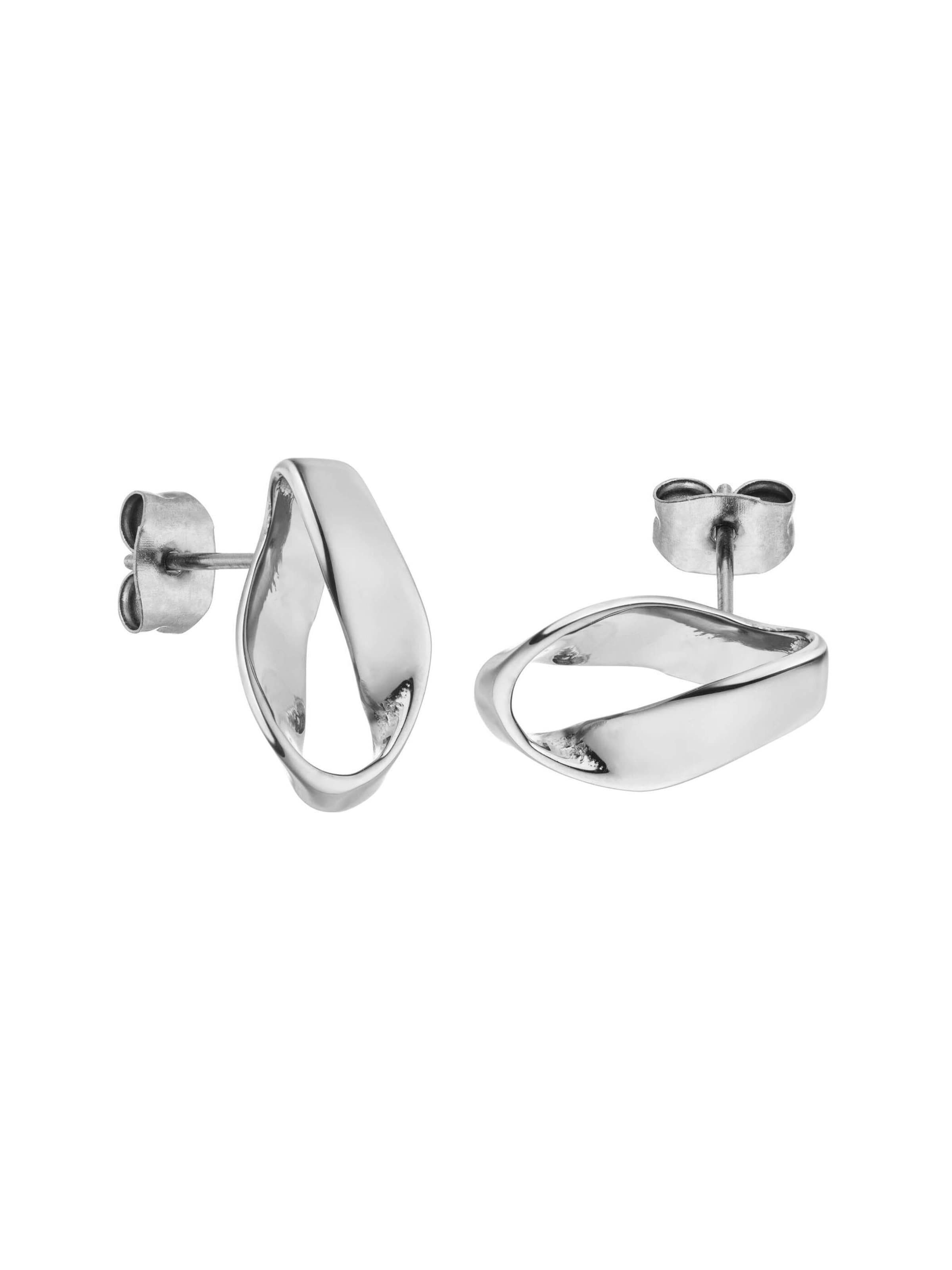 PURELEI - Pendientes 'Twist' en plata