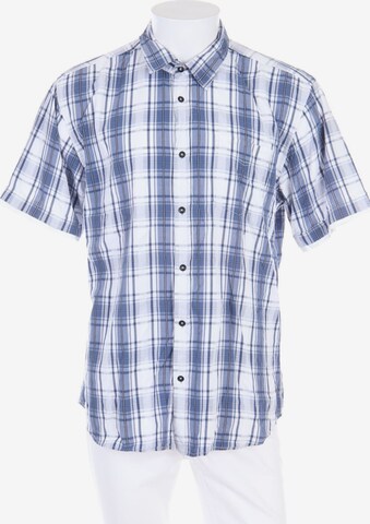 TOM TAILOR Button Up Shirt in L in Blue