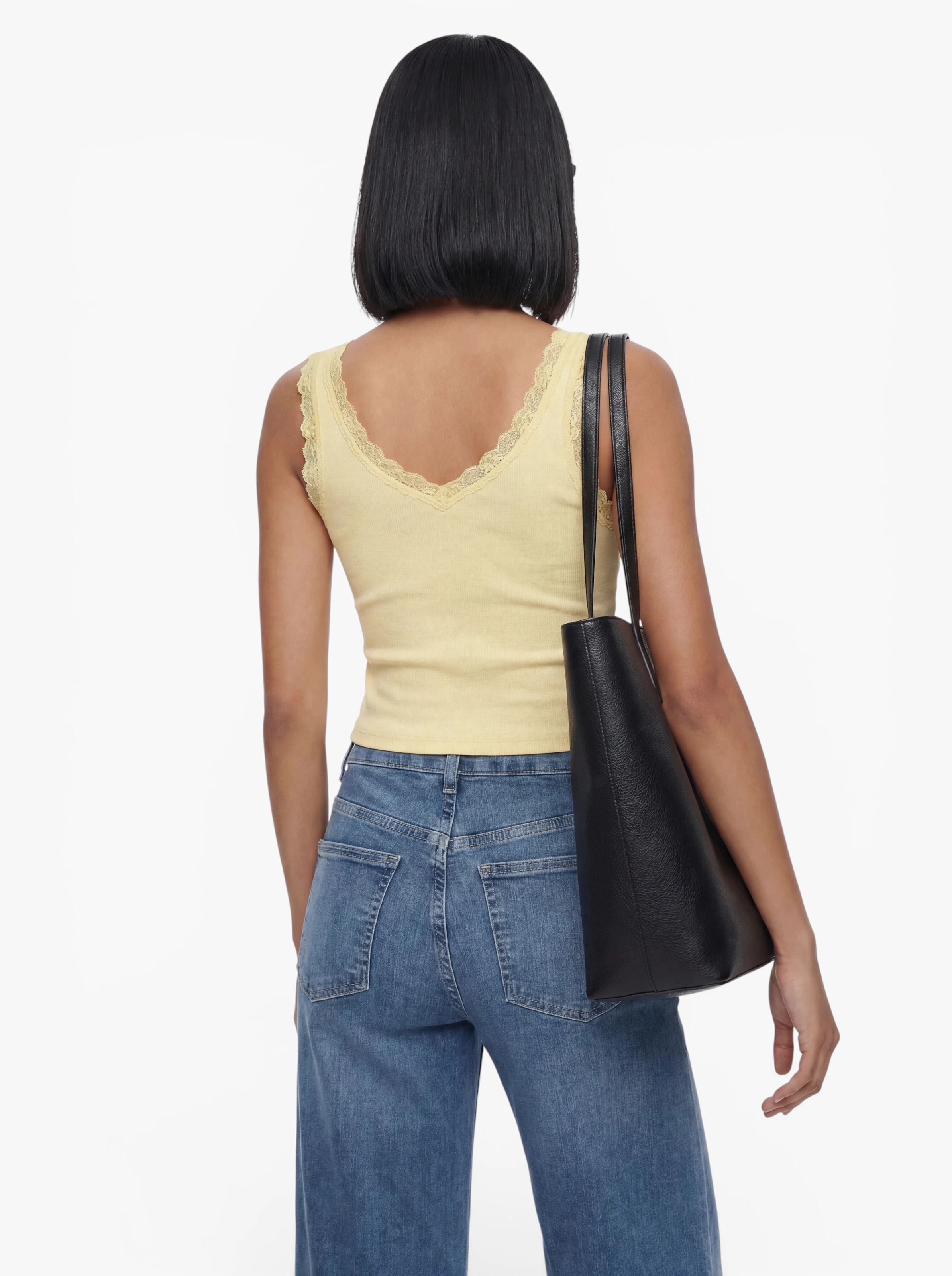 VERO MODA Топ 'VMRosa' в Желтый