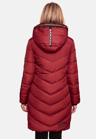 MARIKOO Winter Coat 'Armasa' in Red