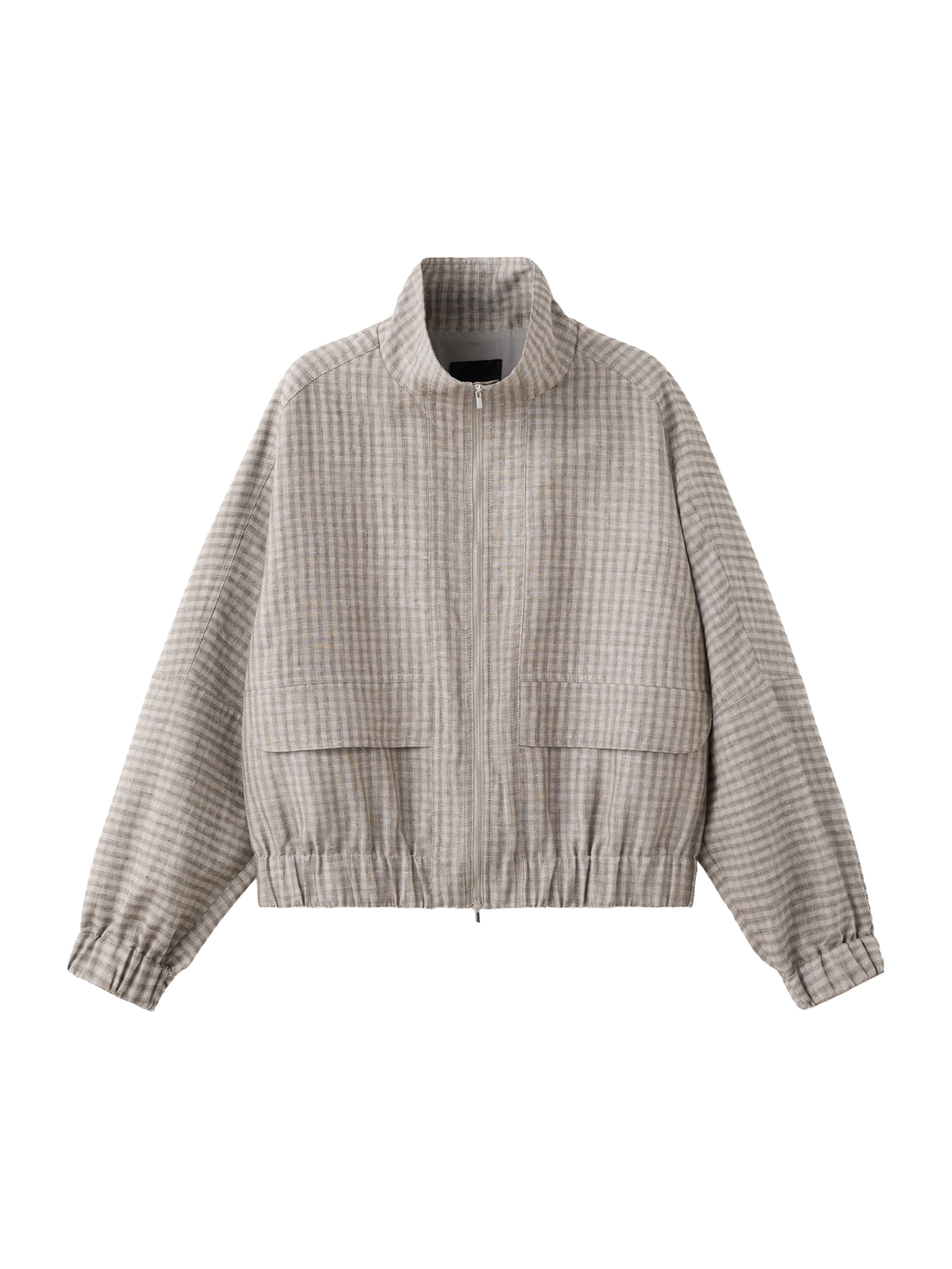 MANGO Prechodná bunda 'Felix' - tmavohnedá / tmavošedá, Produkt