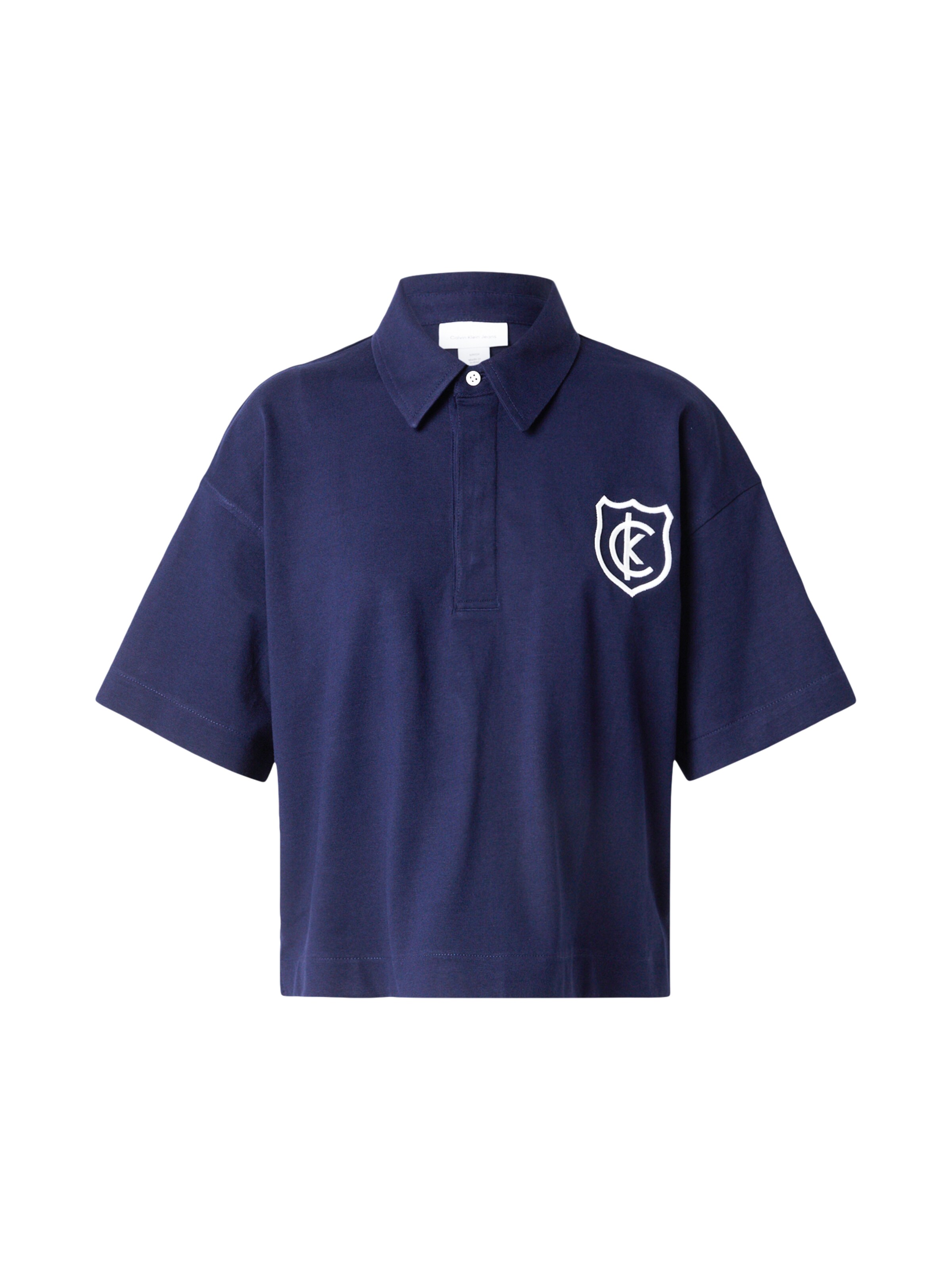 Maglietta di Calvin Klein Jeans in blu: frontale