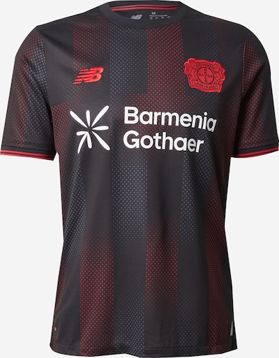 new balance Trikoo 'Bayer 04 Home' värissä harmaa / punainen / musta / valkoinen, Tuotenäkymä