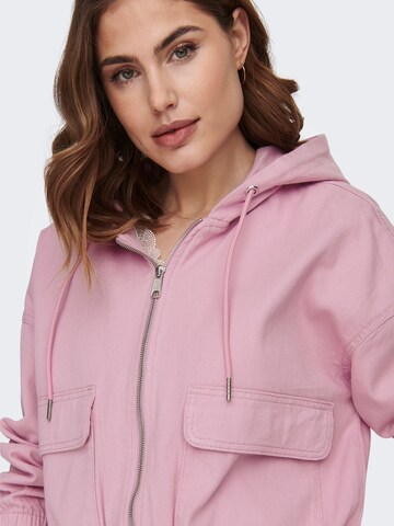 ONLY Between-Season Jacket in Pink