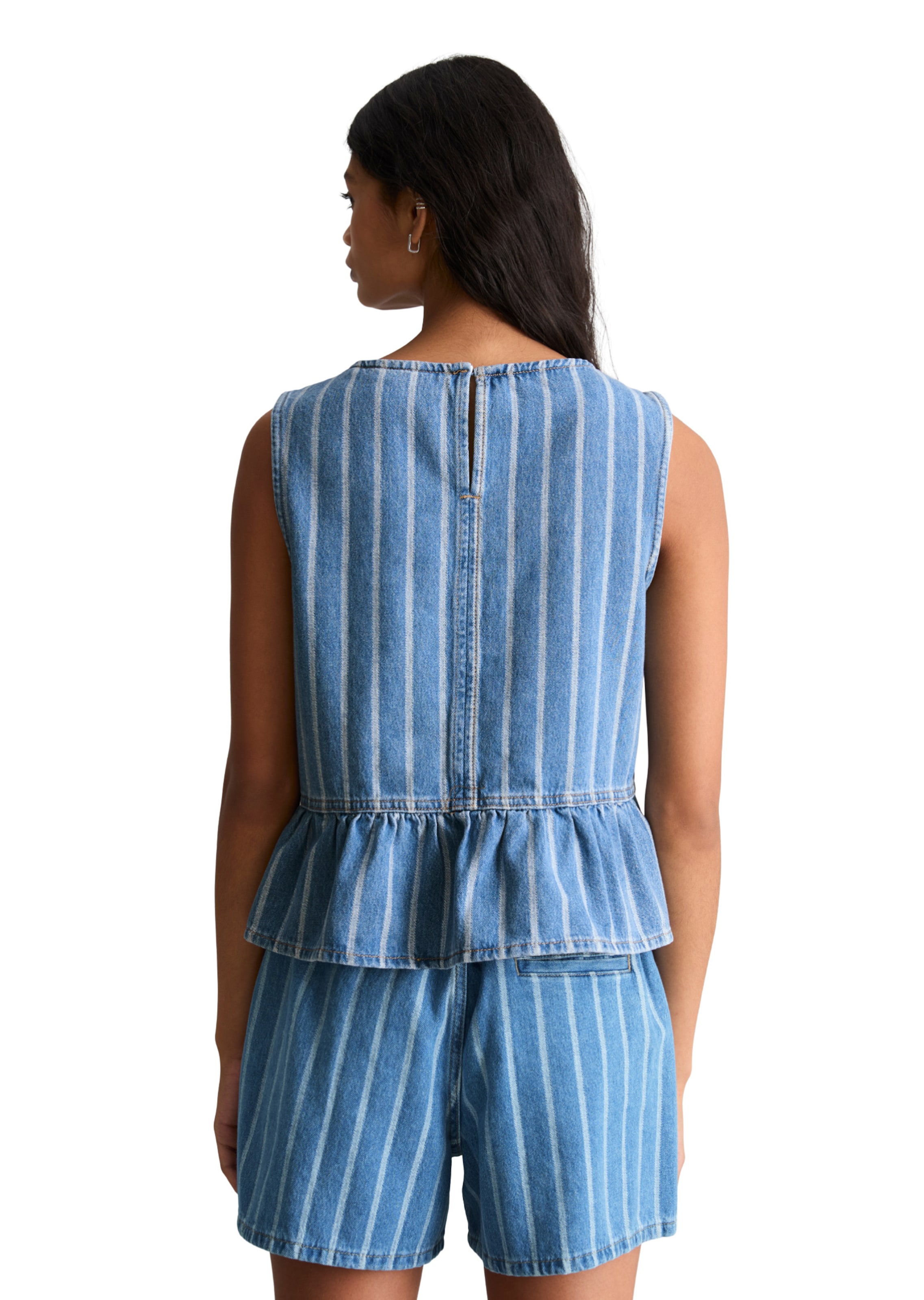 Marc O'Polo DENIM Bluse in Blau