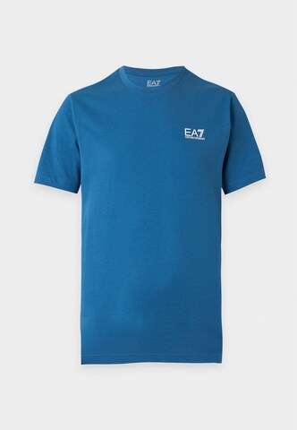 zils EA7 Emporio Armani T-Krekls 'Core Identity': no priekšpuses