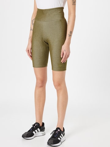 Skinny Leggings ADIDAS ORIGINALS en vert : devant