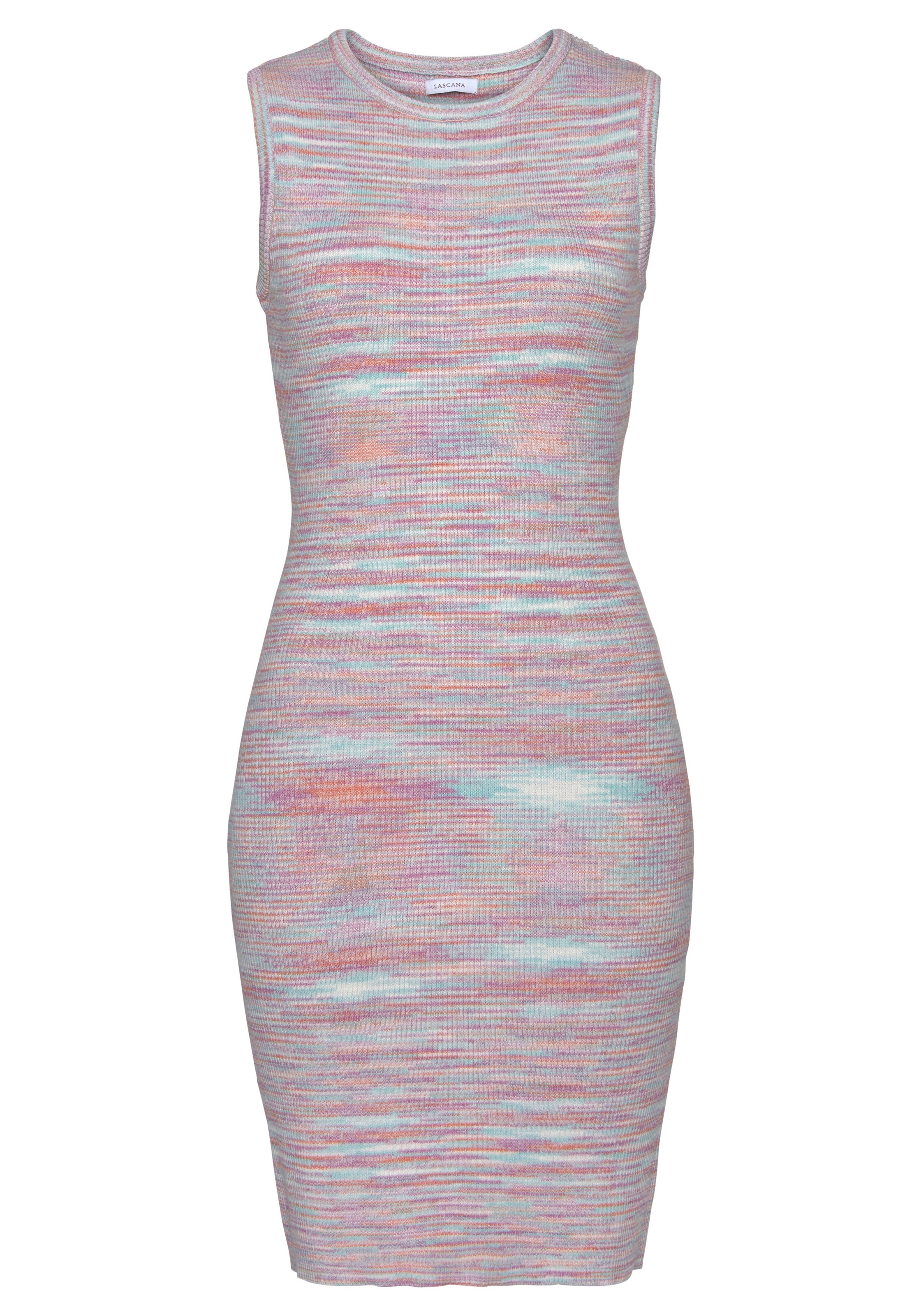 BUFFALO Pletené šaty - Zmiešané farby: predná strana