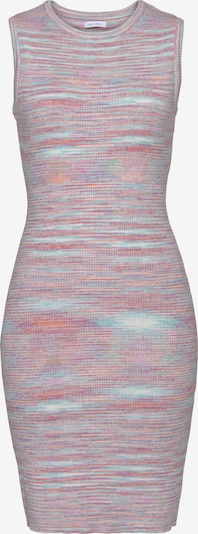 BUFFALO Stickad klänning i ljusblå / rosa, Produktvy