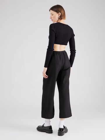 Lindex Regular Pants 'Bella' in Black