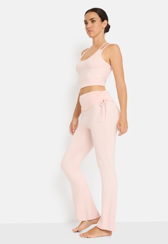 Flared Leggings di LSCN by LASCANA in rosa