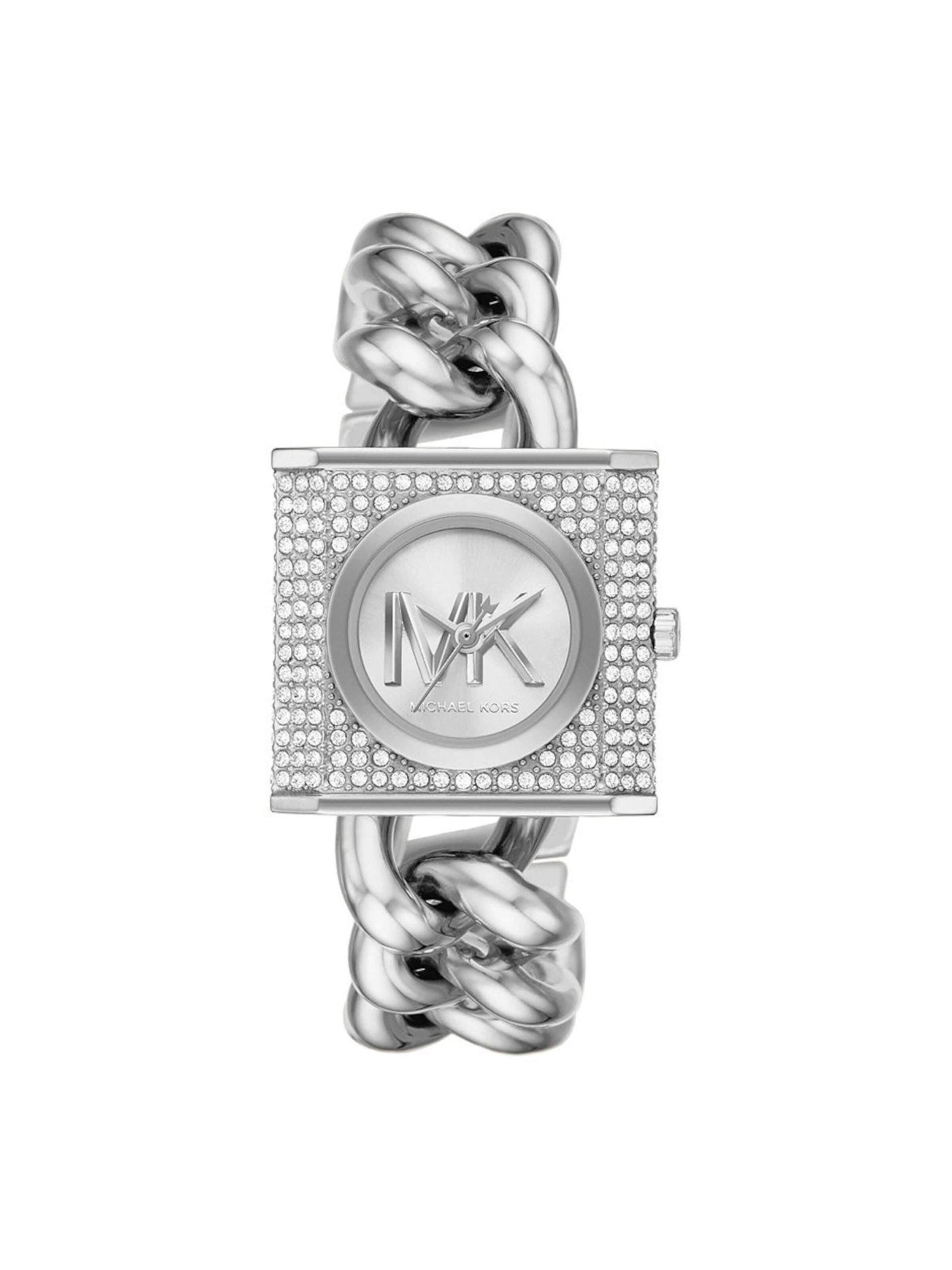 Michael Kors Montre à affichage analogique 'MICHAEL KORS MK4718' en One Size en gris, Vue avec produit