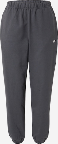 new balance Tapered Pants in Grey: front