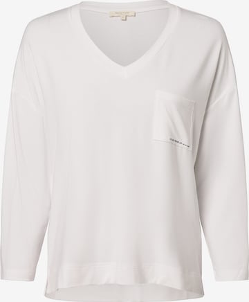 Marie Lund Pajama Shirt ' ' in White: front