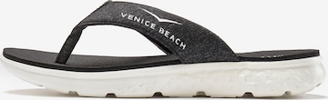 VENICE BEACH Teenslipper in Zwart