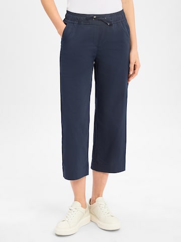 TONI Wide Leg Hose ' Pia ' in Blau: Vorderseite