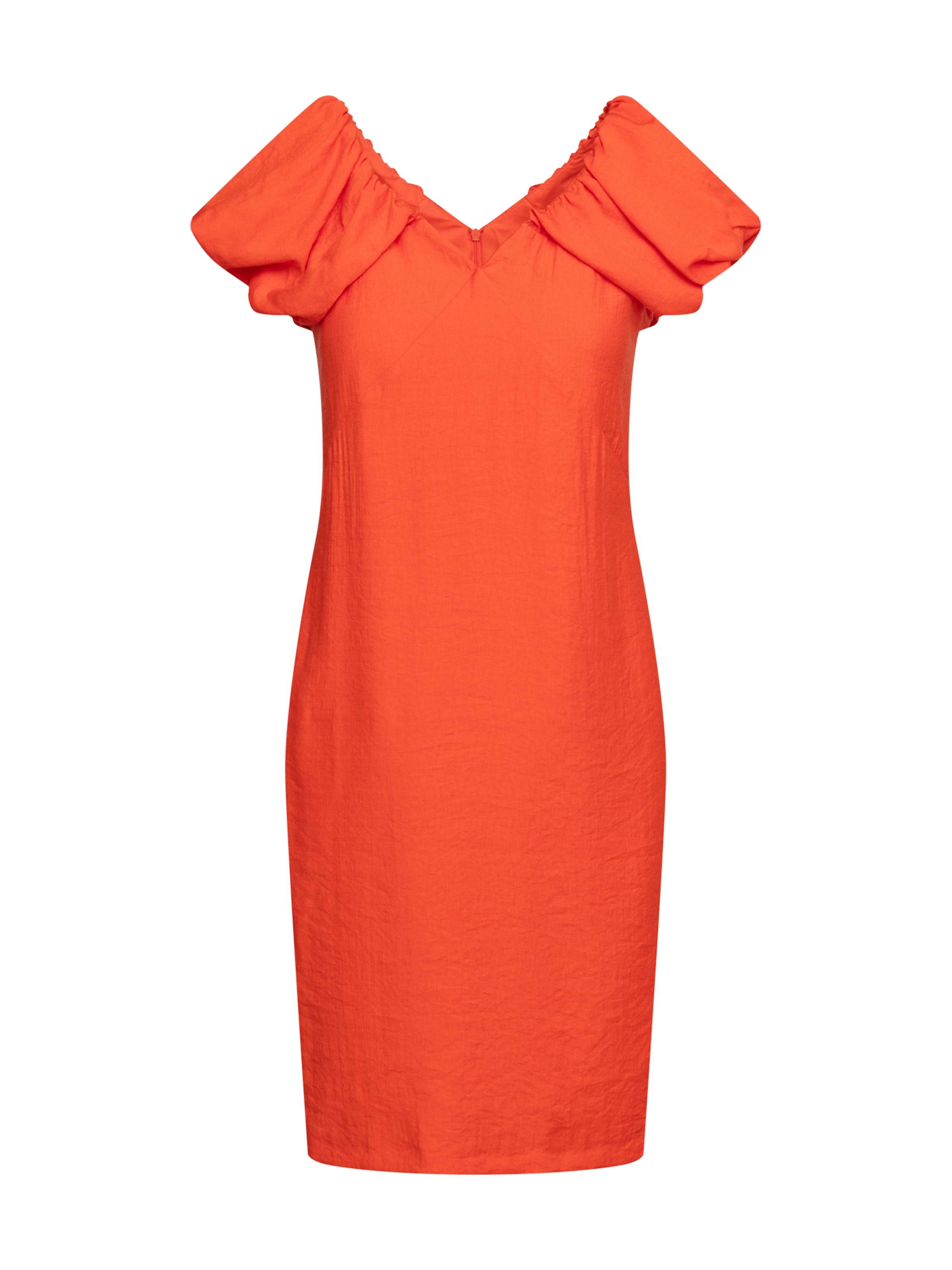 Quiosque - Vestido de gala en naranja: frente