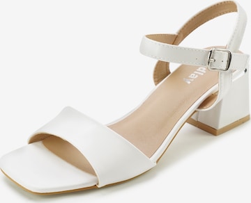 Findlay Strap sandal 'AMLIA' in White: front