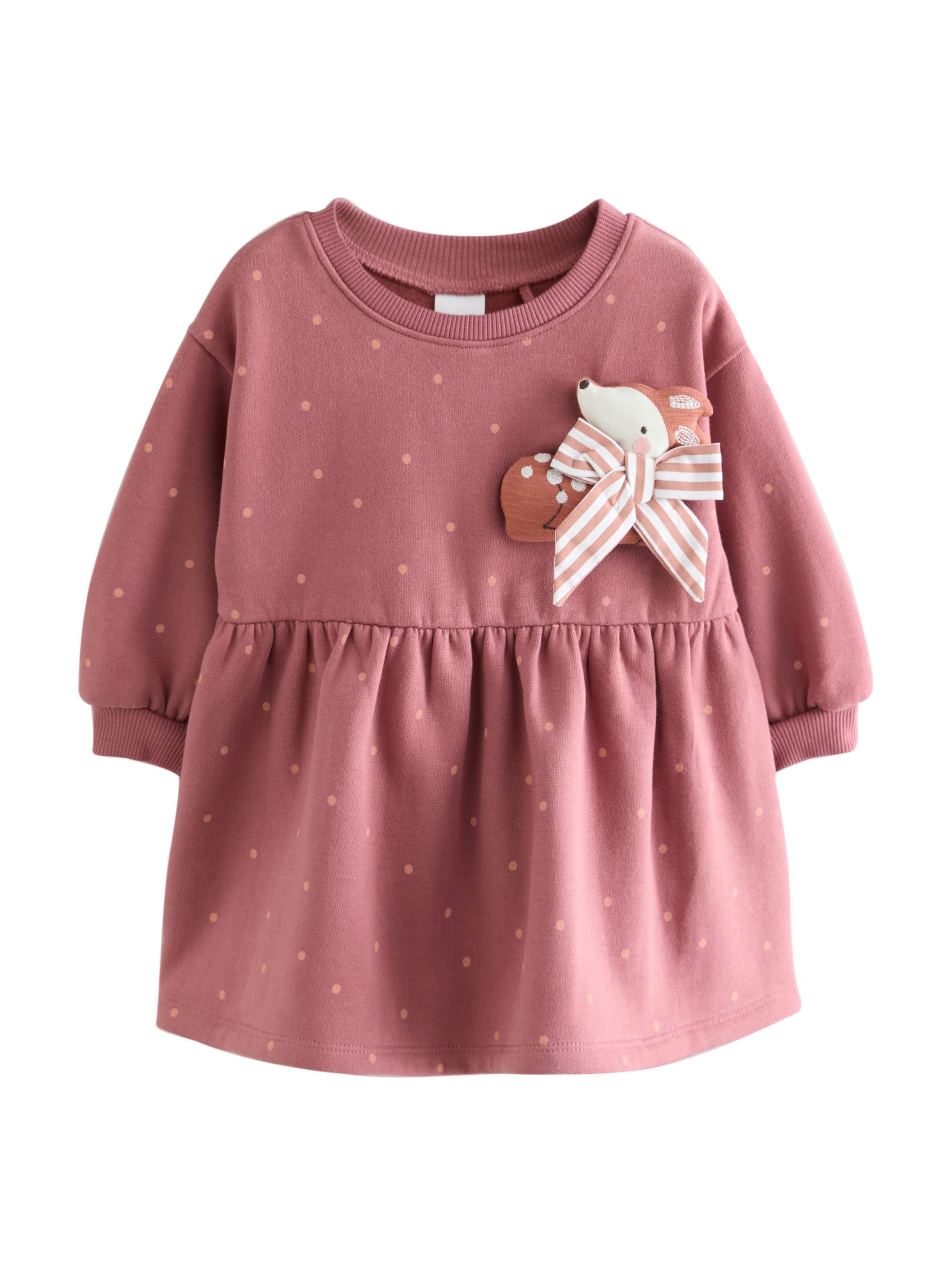 rozā Next Kleita: no priekšpuses