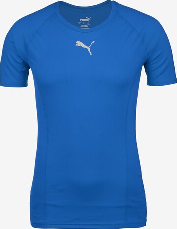 T-Shirt fonctionnel 'Liga' PUMA en bleu : devant
