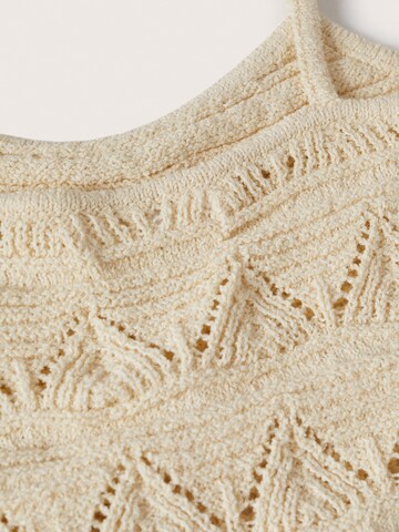 Tops en tricot 'LUNA' MANGO en beige