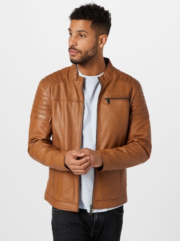 Maze Between-Season Jacket 'Rocha' in Brown: front