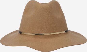 PIECES Hat 'NAVINE' in Brown