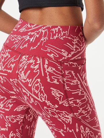UNDER ARMOURSkinny Sportske hlače 'Meridian' - roza boja