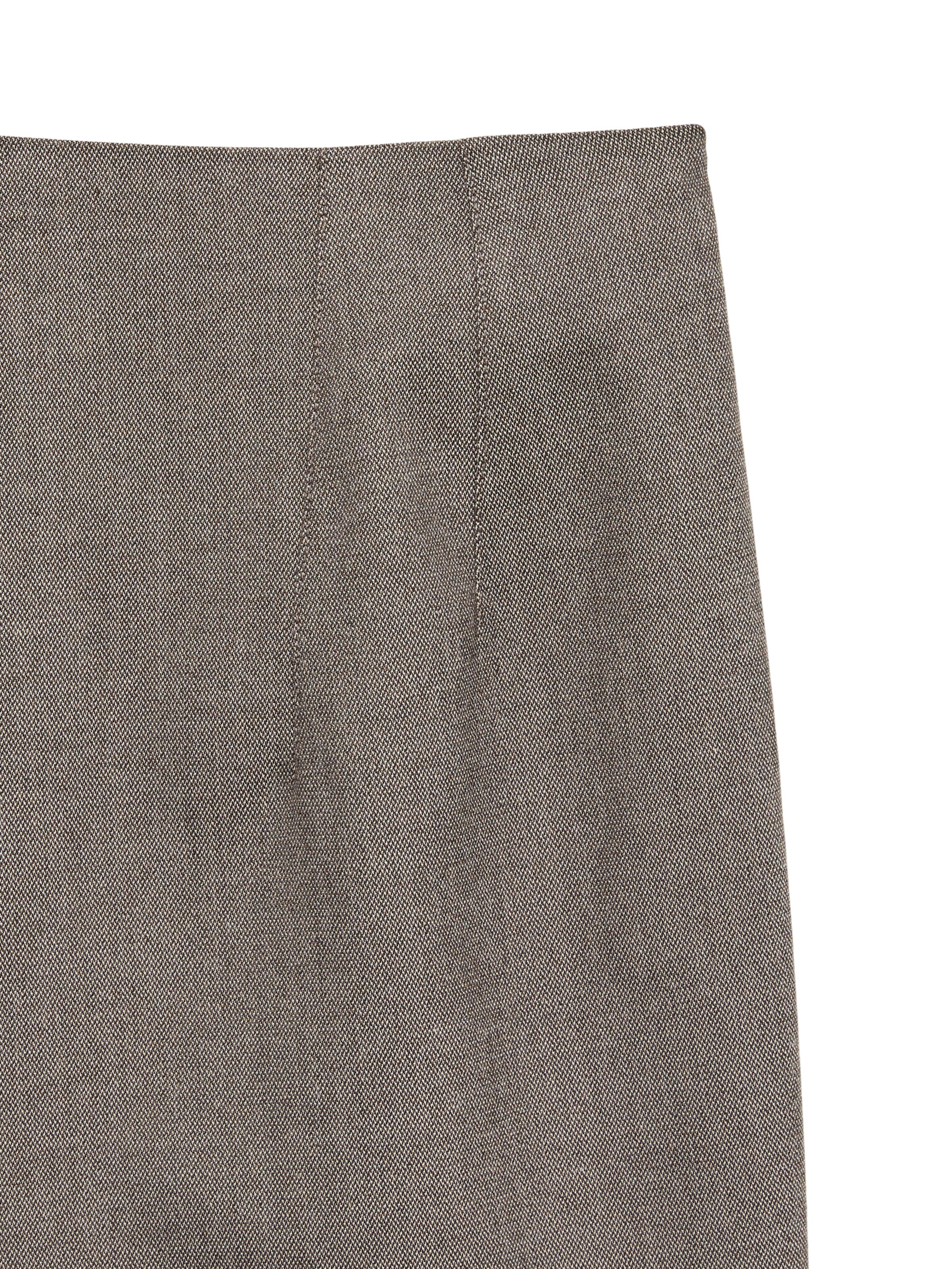 ruda VERO MODA Siaurėjantis Kelnės su kantu 'VMZOEY'