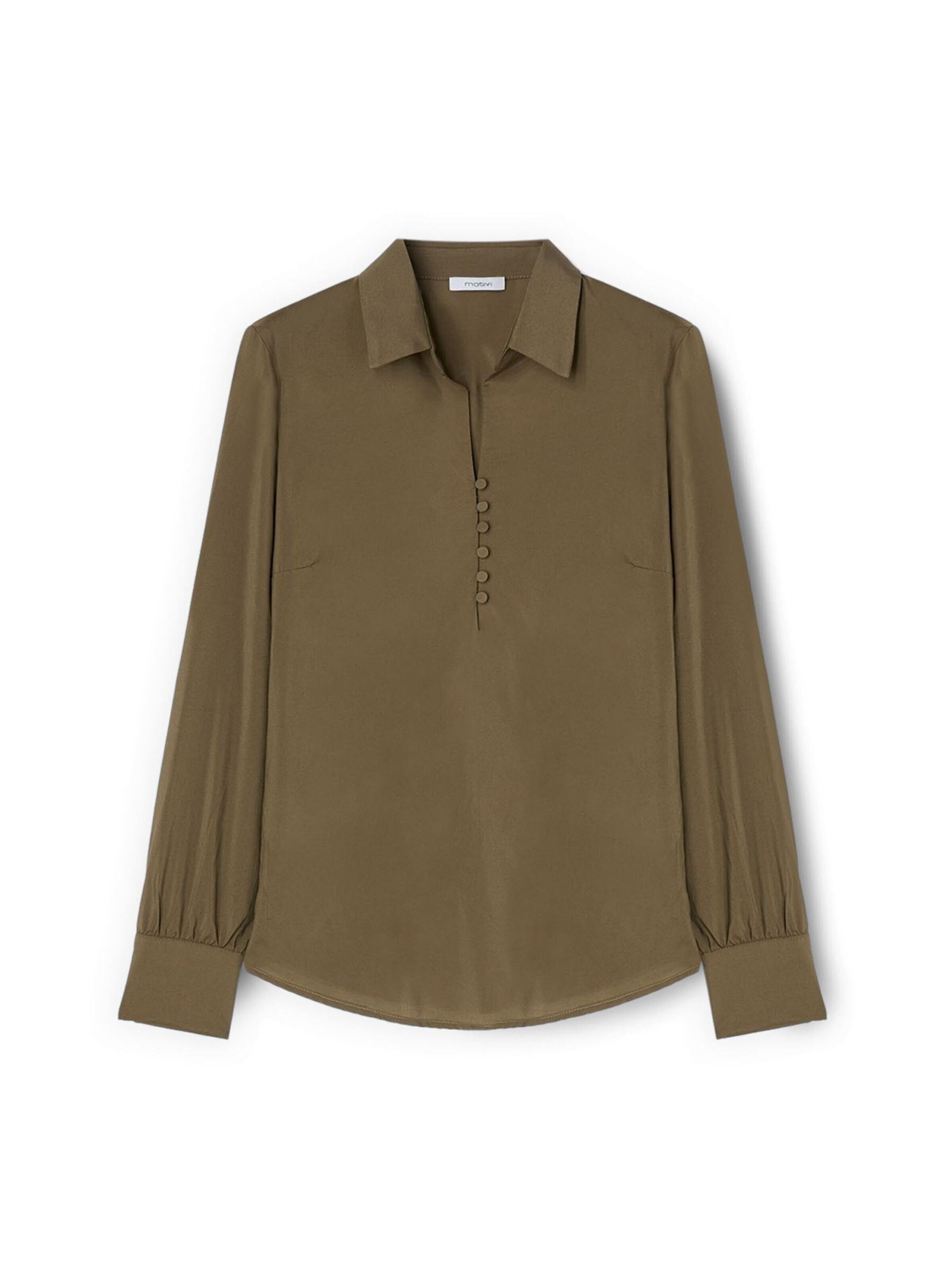 MOTIVI Blusa en XXS en verde hierba, Vista del producto