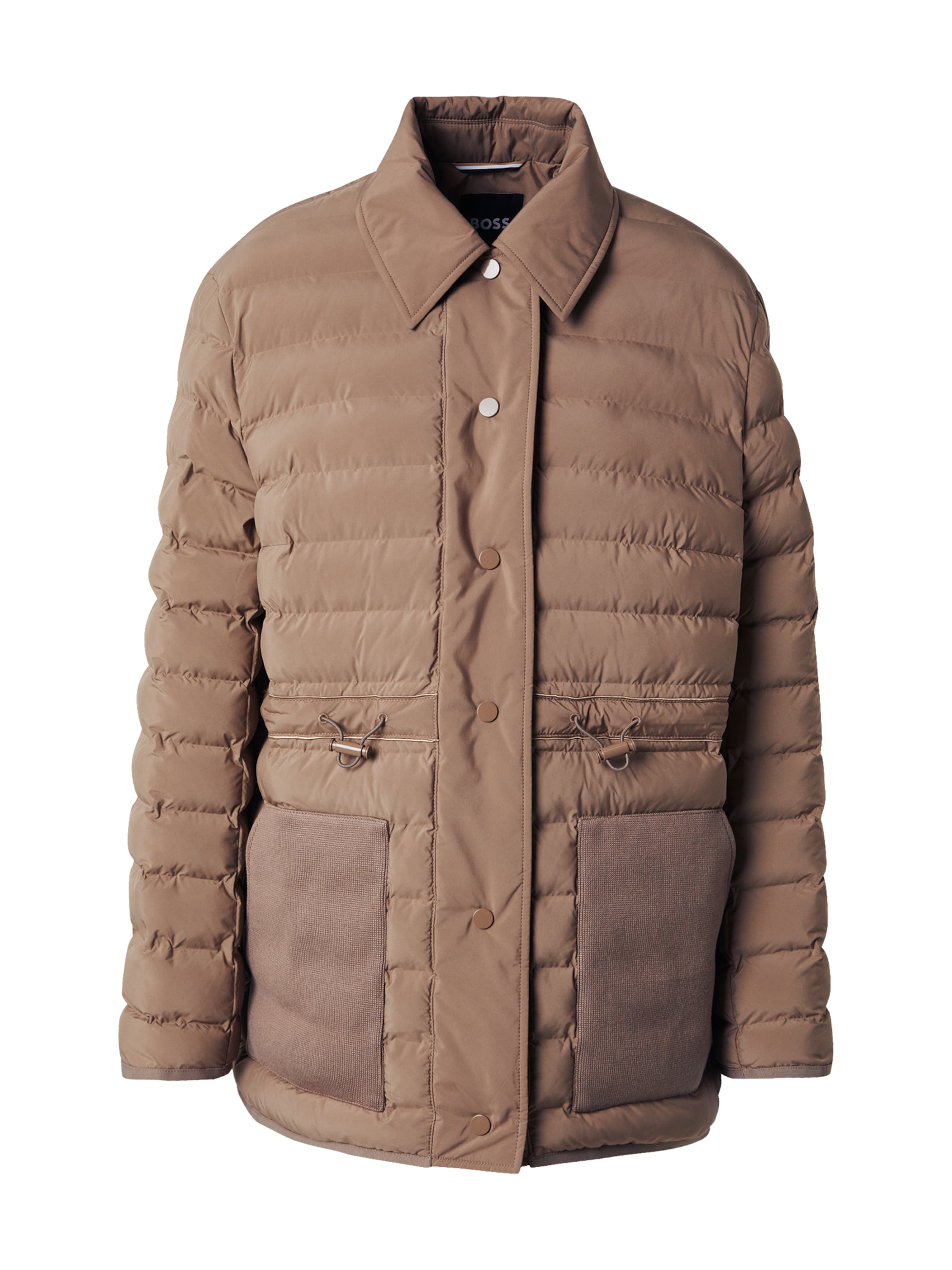 BOSS Демисезонная куртка 'Papini' в Коричневый: спереди