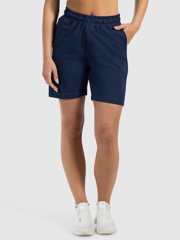 Loosefit Pantalon de sport ' Nurya ' Smilodox en bleu : devant