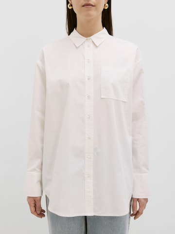 EDITED Blouse 'Gianna' in Wit: voorkant