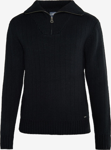 DreiMaster Vintage Sweater 'Imane' in Black: front