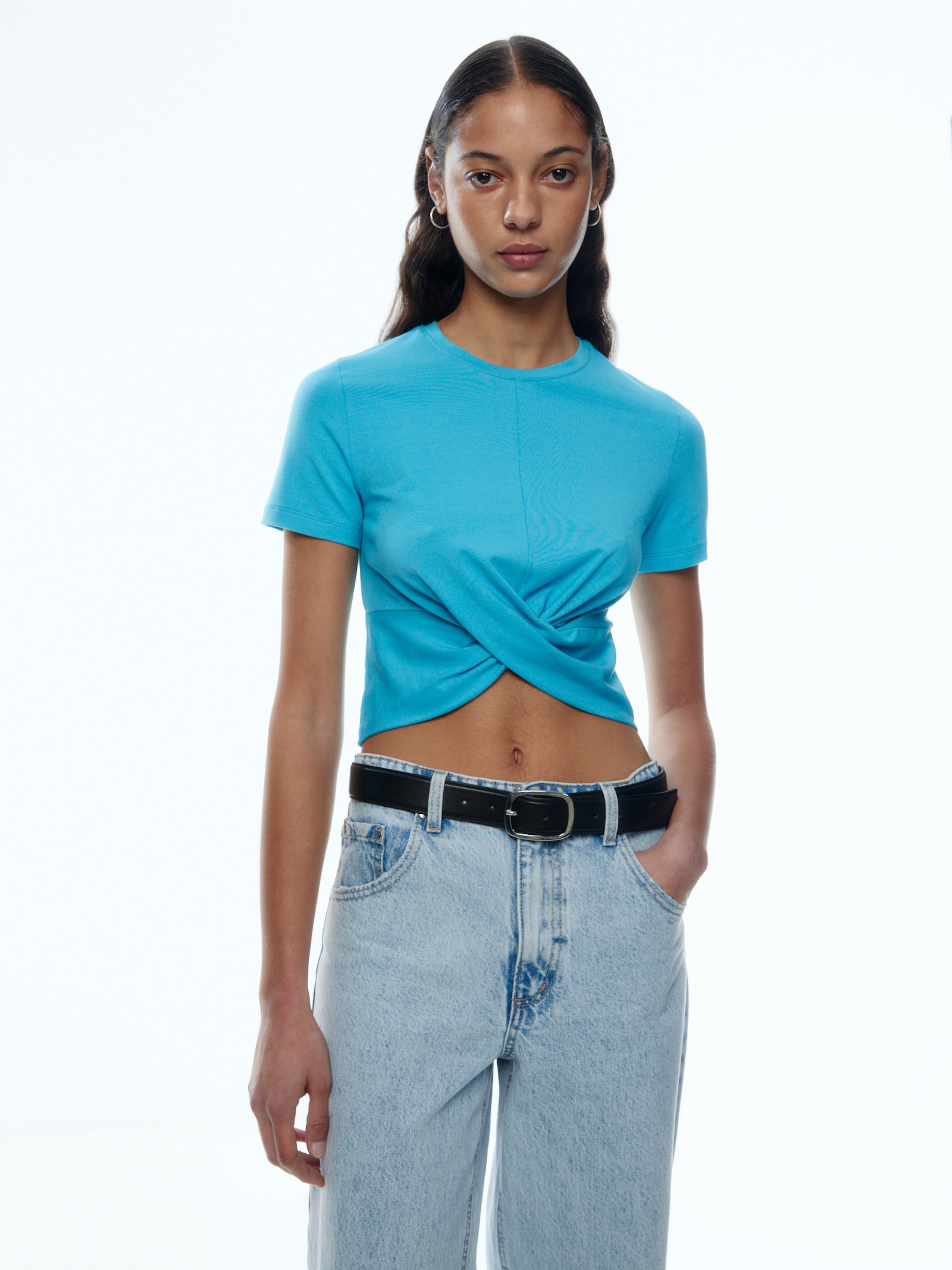 EDITED Producten Shirt 'Marissa' Turquoise