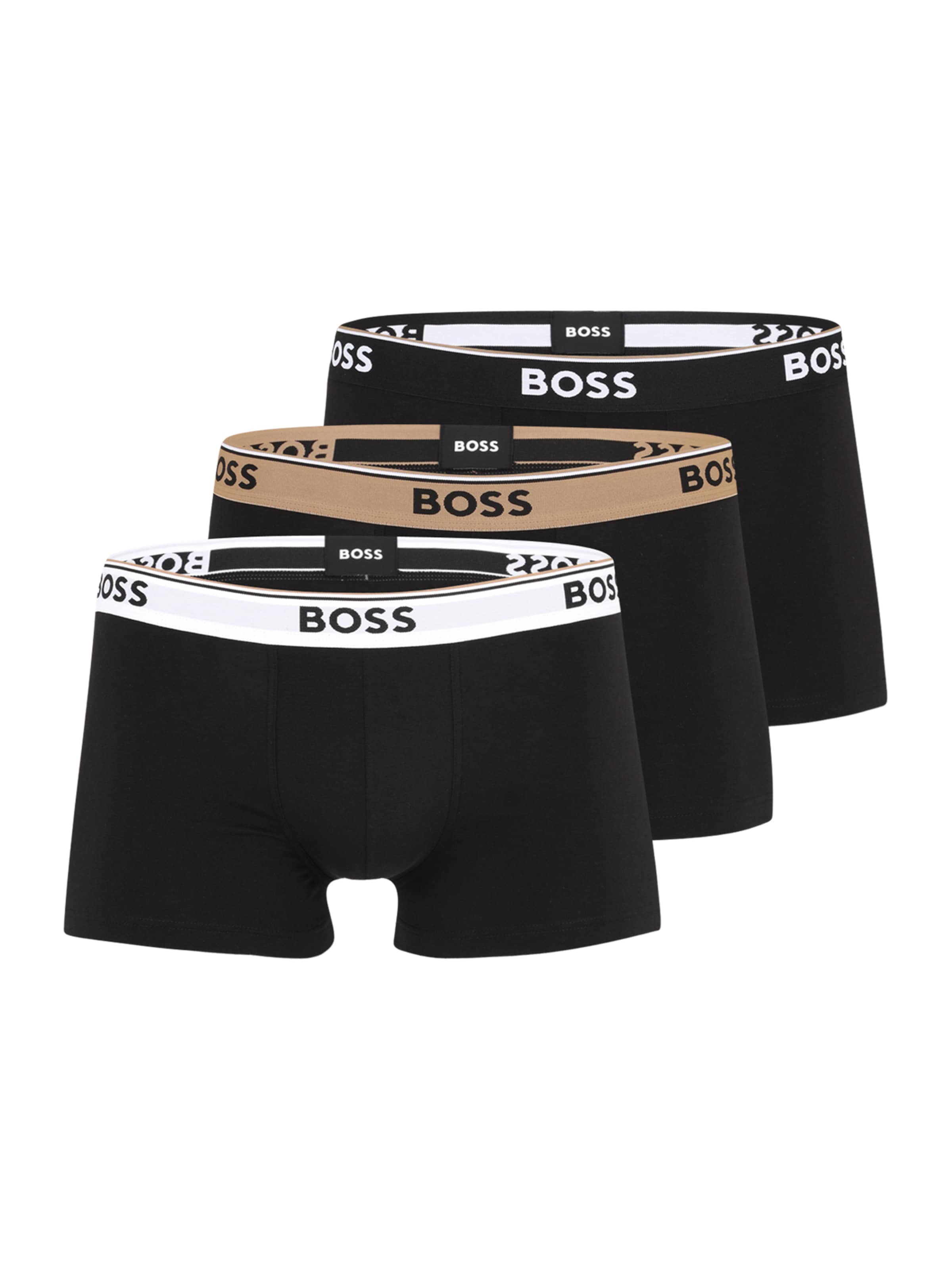 BOSS Boksershorts 'Power' i sort: forside