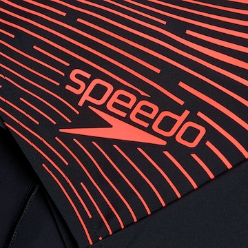 SPEEDO Athletic Swim Trunks in Black
