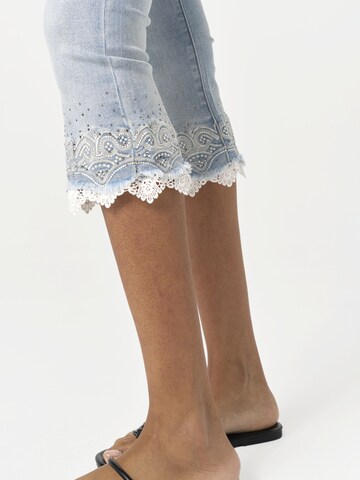 KOROSHI Slimfit Kavbojke | modra barva