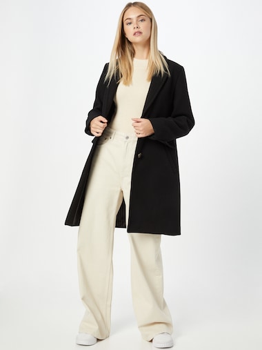 ESPRIT dámský kabát v černé barvě