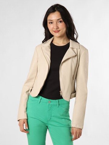 Marie Lund Between-Season Jacket in Beige: front