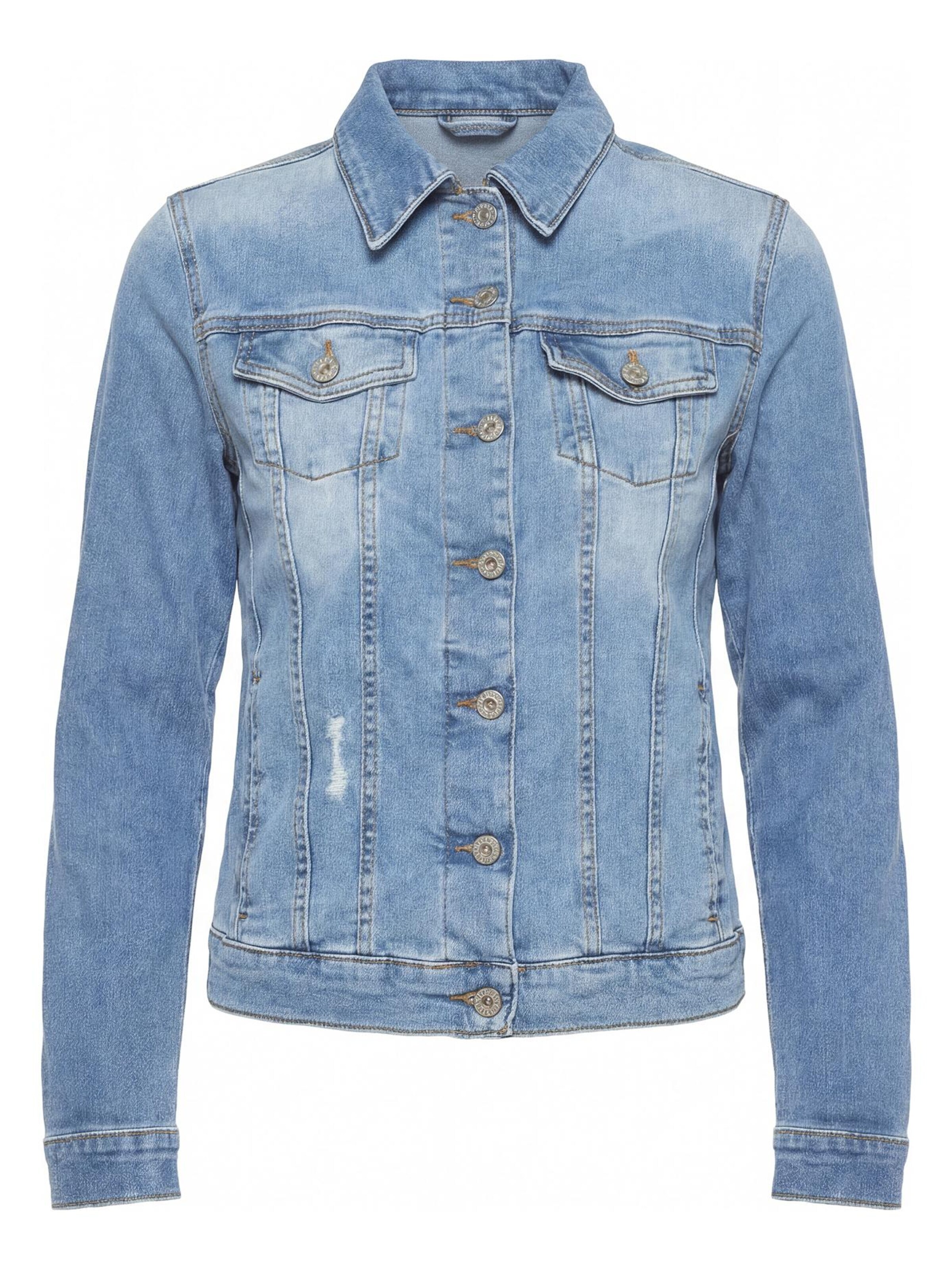 Carrera Jeans Übergangsjacke 'Original Denim'‌‌‌ in Blau